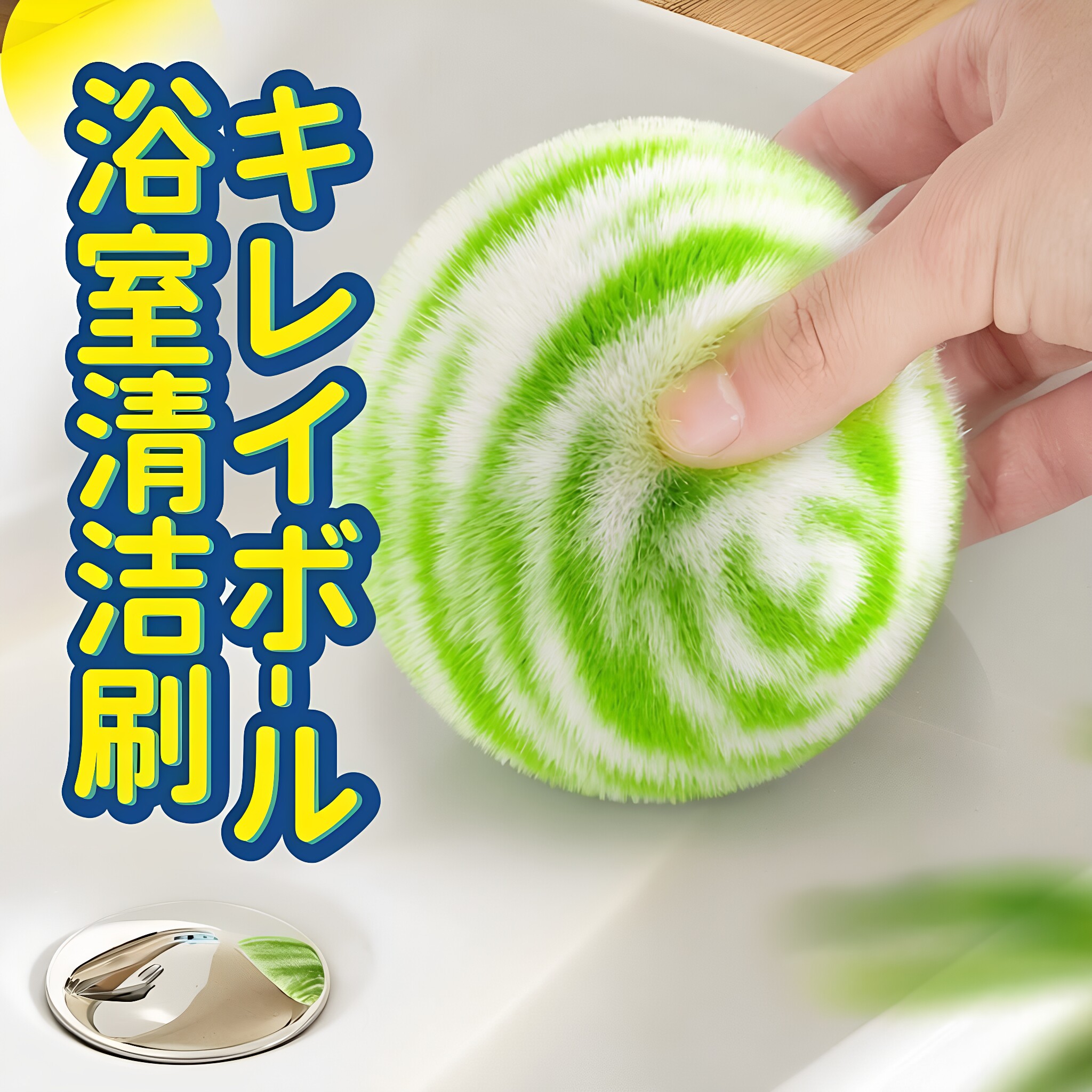 新款魔法清洁球浴室瓷砖刷