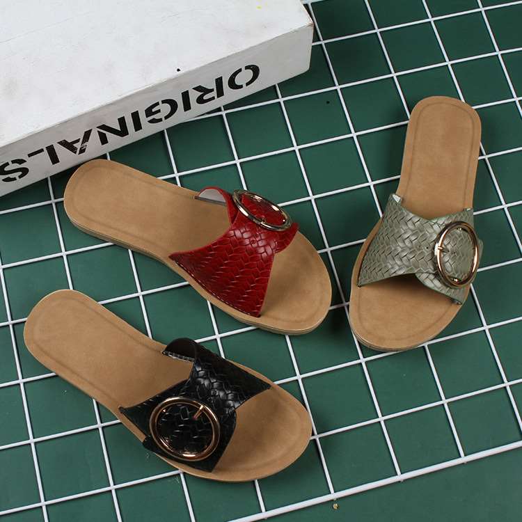 Charm Shark new fashion casual daily round buckle belt indoo