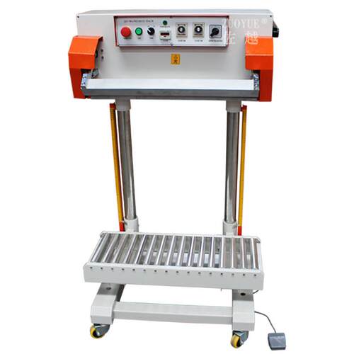 极速QLF700A立式气动塑料薄膜大包装袋封口机 立式气动重物大袋封