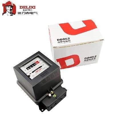极速20A40A60A机械式电表 DD862 单相电能表 家用火表专用