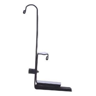 Hooks Door Over Front Hanger For Wreath 极速Black