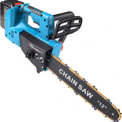 极速12寸锂电锯无刷电链锯充电式伐木修枝锯家用小型电链锯手持锂