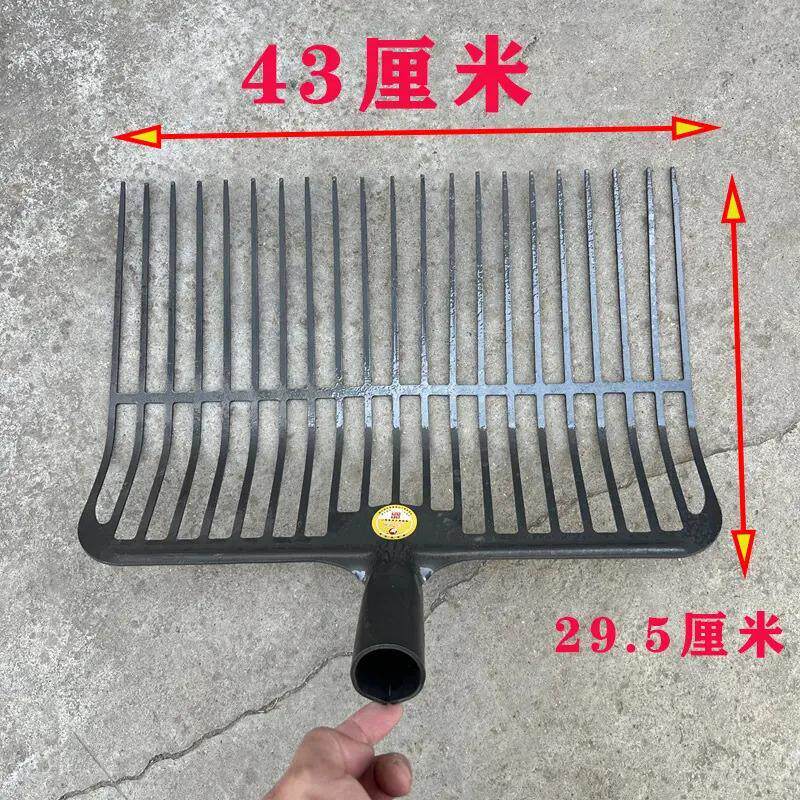 现货新款一体e成型密齿水田捞草叉铲水草清理浮萍渣草农用多功能