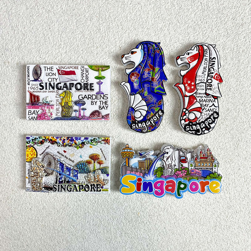 新加坡旅游纪念品磁贴装饰品