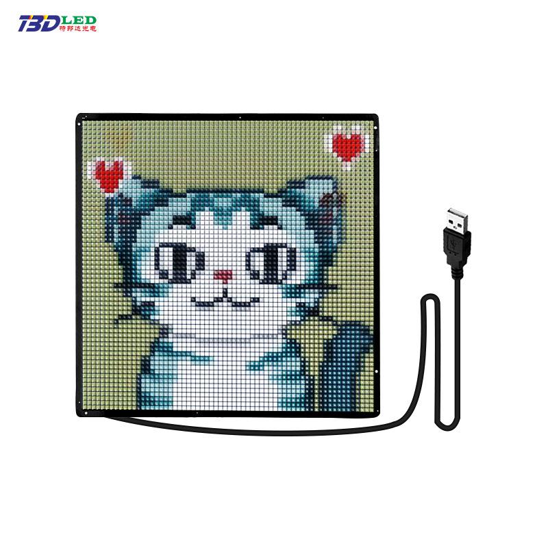 led显示屏彩色蓝牙无线发送LED可折弯滚动显示器柔性屏大屏幕高亮