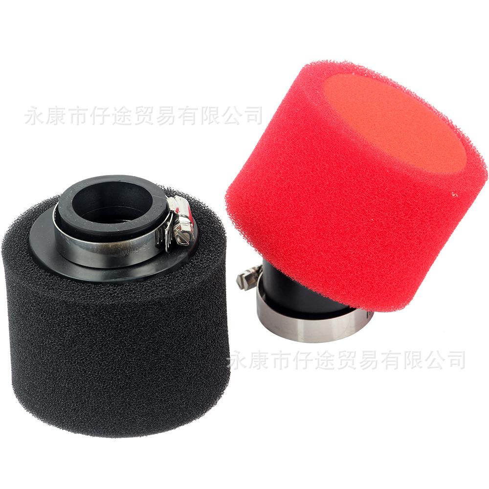 越野摩托车ATV四轮沙滩车GY6踏板车50-300CC海绵空滤器空气滤清器