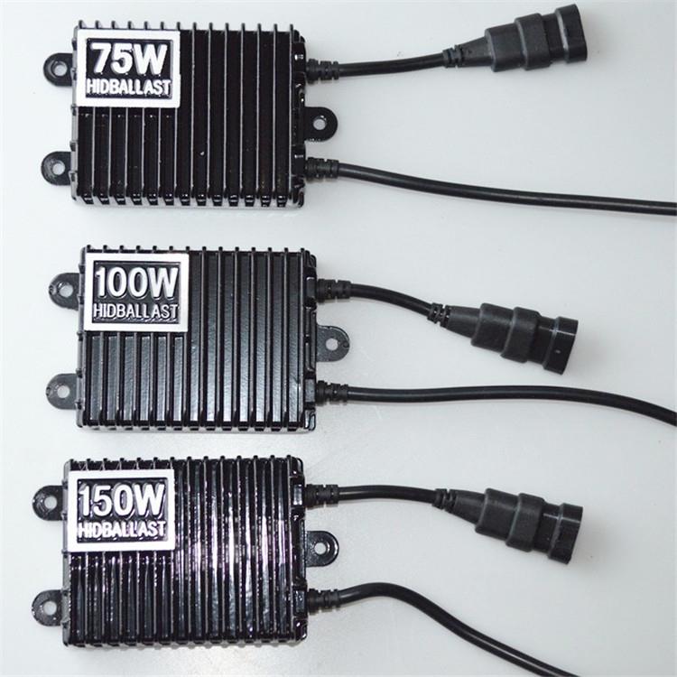 HID氙气灯安定器12V24V75W100W150W一秒快启狩猎灯探照灯钓鱼灯