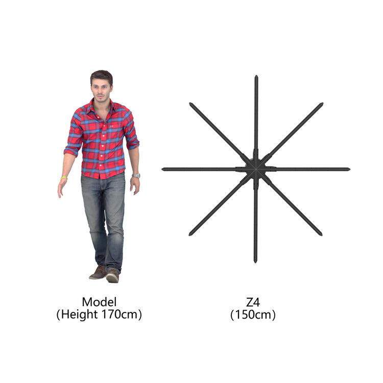 MetaHolo广告机超大尺寸150cm