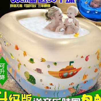 极速户外室外便携式婴儿宝宝双人加深小号新生儿。游泳池游泳池家