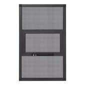 极速免打孔金刚网纱窗平开窗纱窗铝合金纱窗不锈钢防蚊防盗三推拉