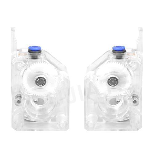 好货3D打印机配件 新款BMG挤出机 透明款 双齿轮送料软性耗材左手