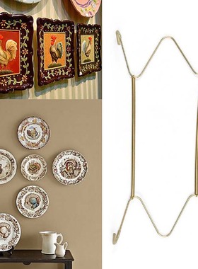 5 Sizes Wall Display Plate Dish Hangers Holder & Racks W Typ