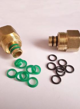 通用型太阳能4分6分1寸1216/1620/2025铝塑管转接头圈O型密封胶圈