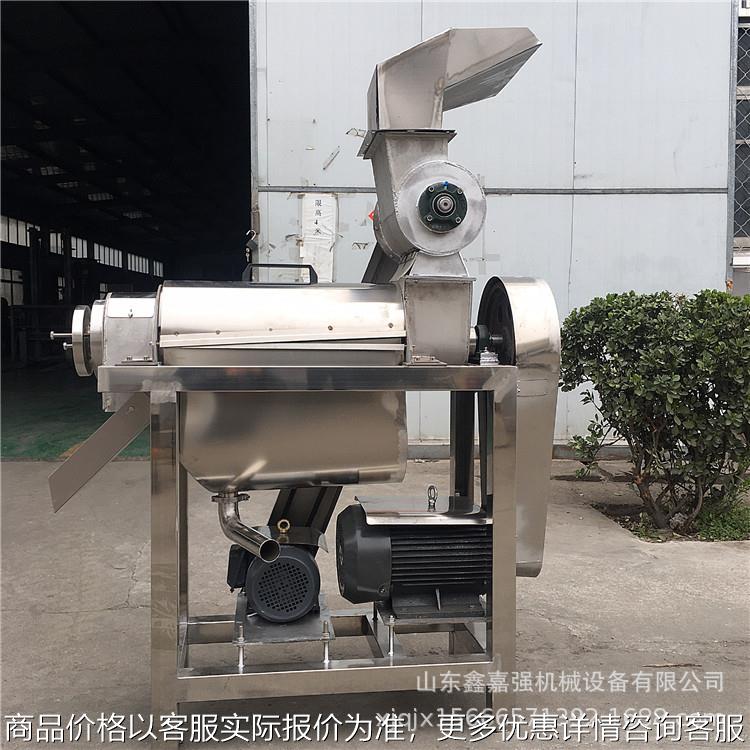不锈钢商用榨汁机 大型螺旋式鲜榨果汁机 苦瓜南瓜芹菜榨汁设备