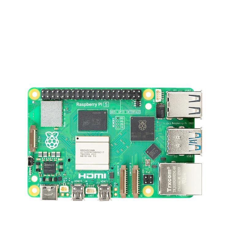 Raspberry Pi 5 树莓派5代开发板散热器电源套件性能远超树莓派4B