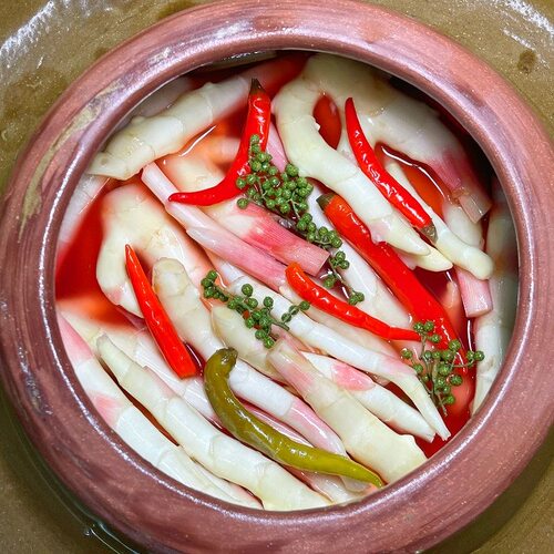 正宗农家泡仔姜新鲜嫩姜老坛腌制姜芽鲜爽家乡味道下饭脆爽酸辣
