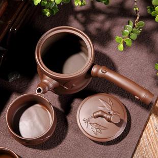 办公会客家用客厅单人茶具小套一壶二杯茶壶茶杯碗 快客杯茶具套装