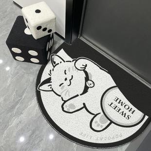 卡通入户地垫家用玄关进门耐磨脚垫丝圈入户门垫门口耐脏防滑地毯