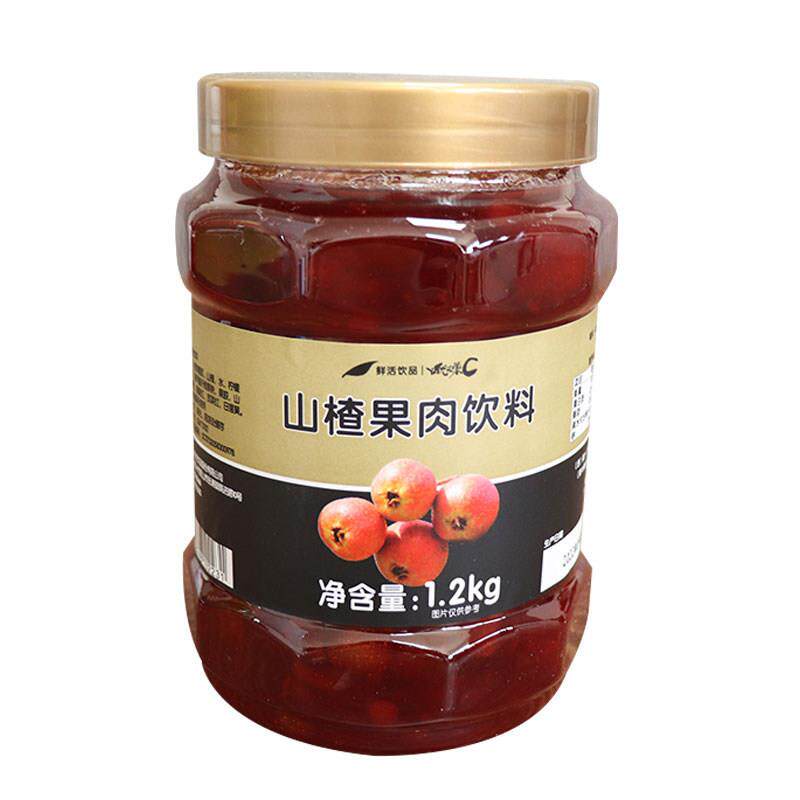 鲜活玫瑰花茶 花果茶饮料浓浆玫瑰酱1.1kg 优果c系列 玫瑰花果酱