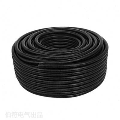 速发厂销阻燃波纹管PPAD158 100米卷 波浪管穿线塑料软管 电线保