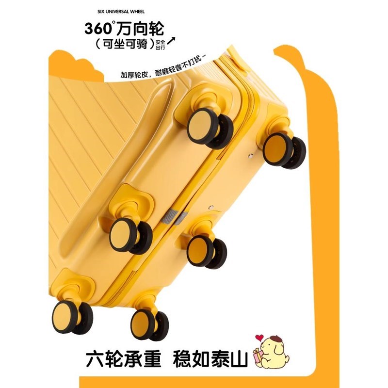 速发童行李拉杆箱可坐骑22箱45471寸小型孩宝宝登机旅Y行箱男孩密