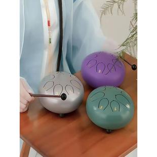 空灵鼓儿童6寸8音初学者迷你无忧鼓12寸13音梵语鼓幼儿园打击乐器