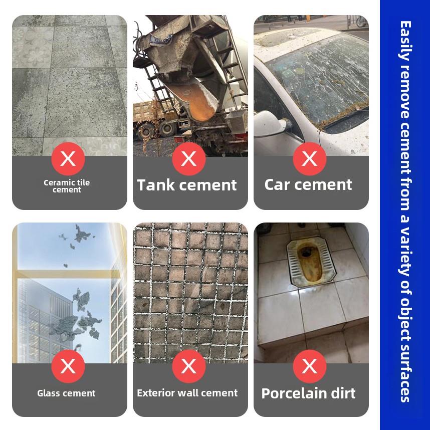 强力除水泥清洗剂汽车罐车专用清洁剂瓷砖门窗混凝土克星溶解剂