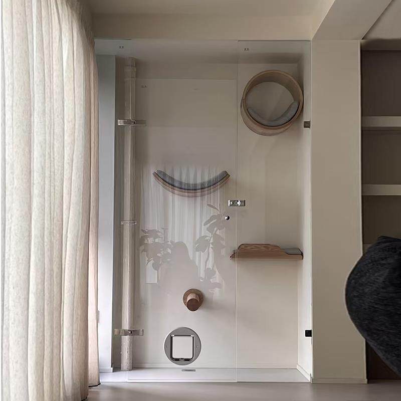 全屋定制猫别墅玻璃猫房猫窝豪华猫房子阳台客厅卧室猫窝