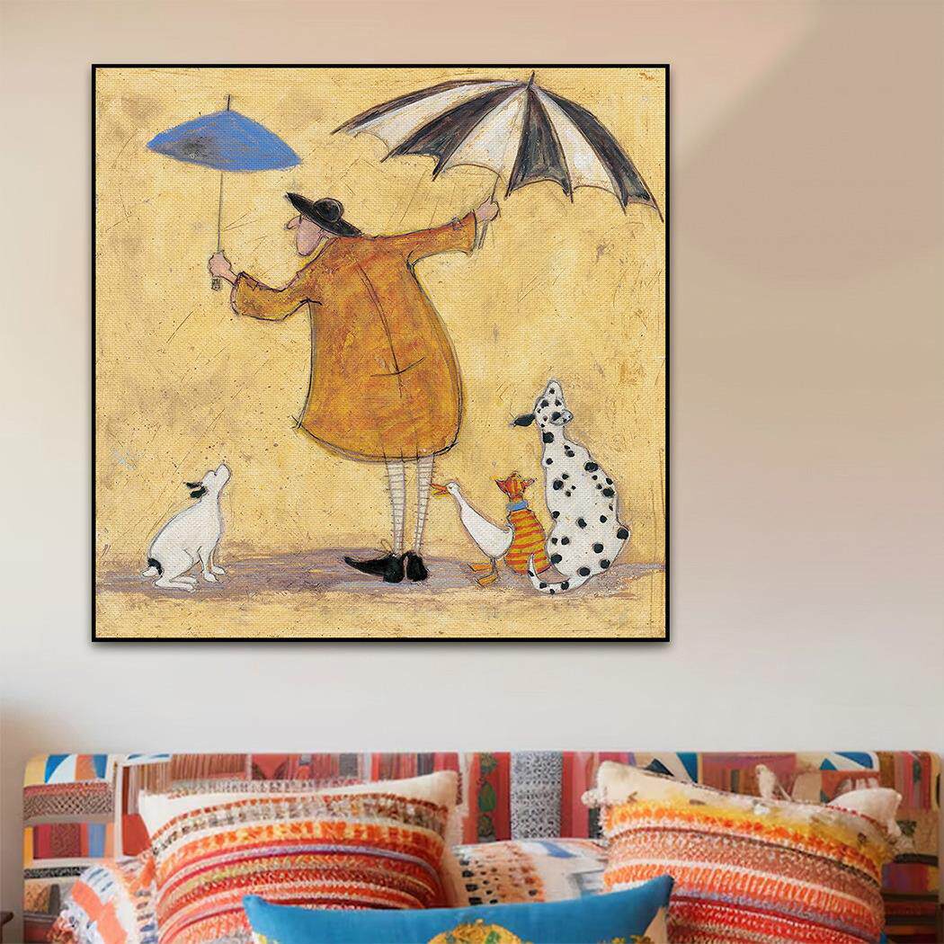 北欧风现代简约客厅装饰画卡通儿童房卧室挂画玄关走廊装饰画