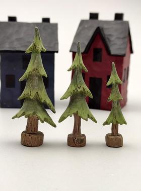 #82588富丽BB原单设计师款树脂摆件桌面摆饰圣诞树圣诞节