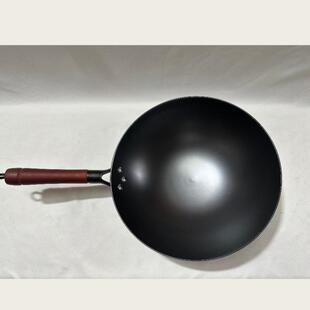 郏县家用炒锅女士老人专用超轻生铁锅传统炒锅无涂层