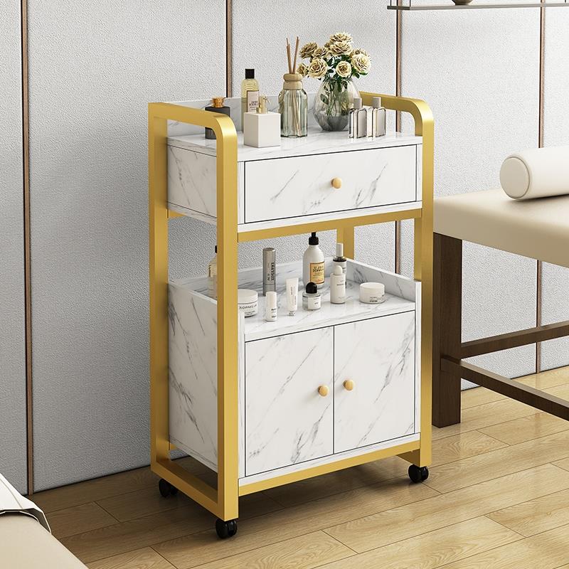 美容院专用小推车多功能可移动工具车置物架美容仪器美甲收纳推车