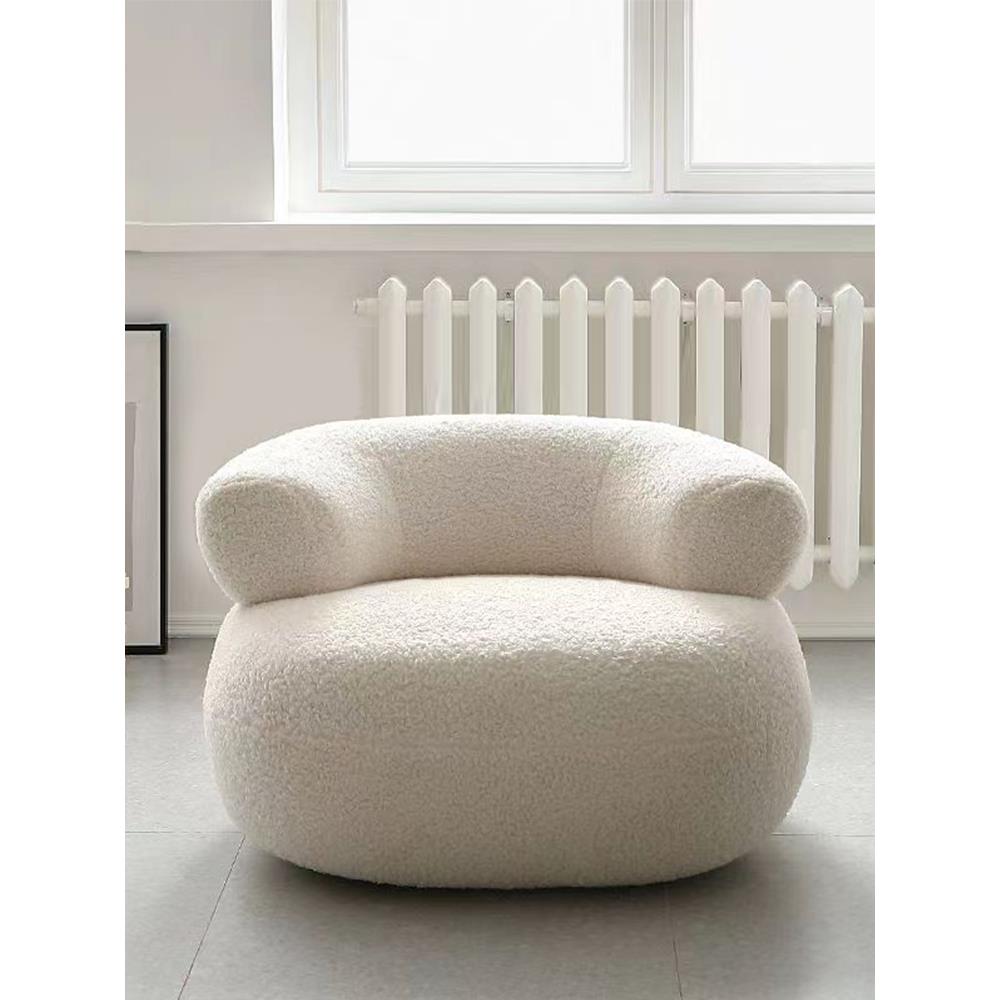 羊羔绒小凳子家用客厅轻奢高级感茶几矮凳沙发儿童板凳门口换鞋凳