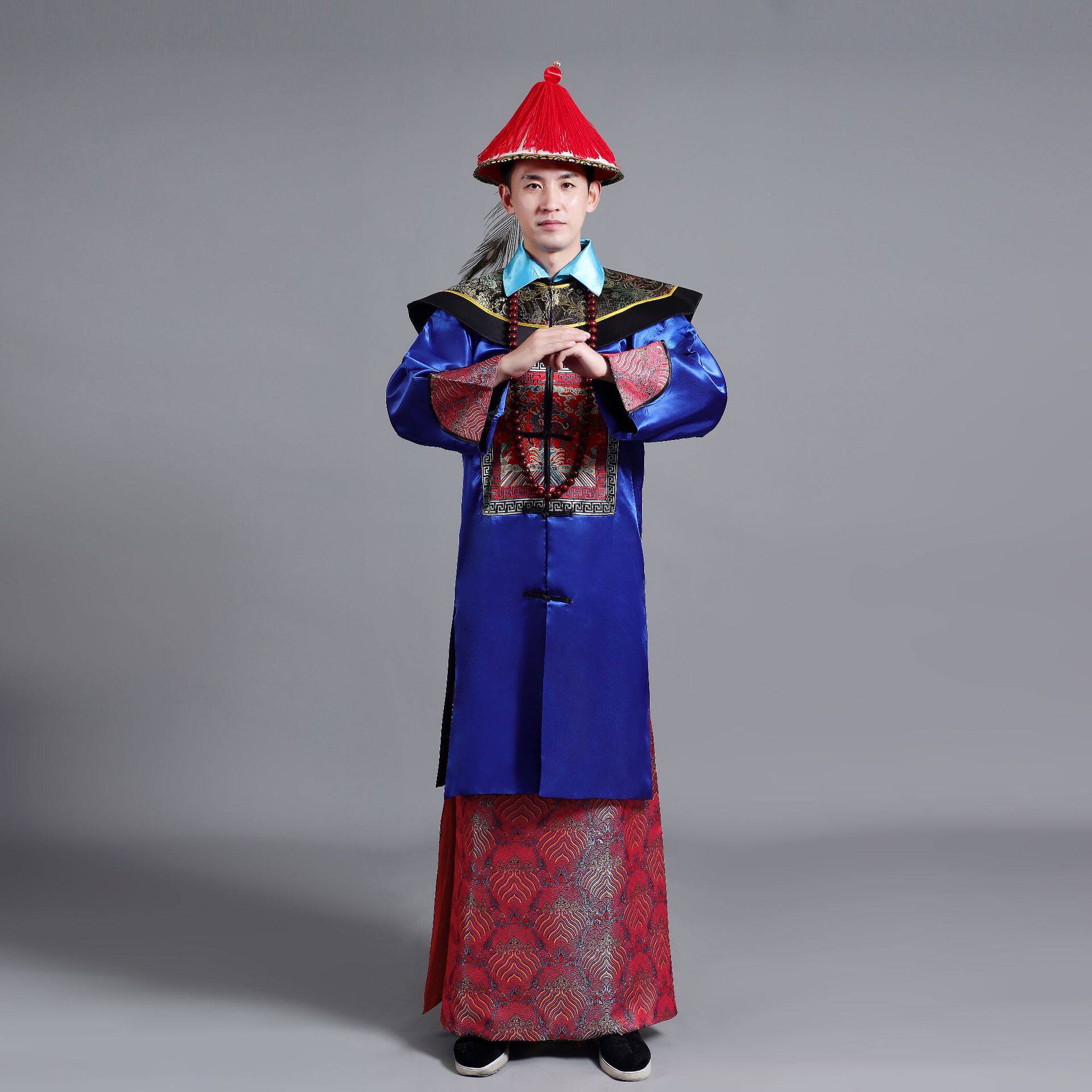 古装清朝大臣文武官员服装宫廷