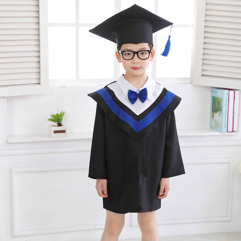 儿童博士服演出服摄影服装幼儿园