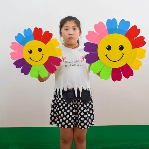 六一演出道具花幼儿园舞蹈向日葵