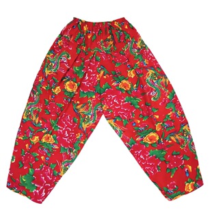 东北大花布马甲灯笼裤套装秧歌广场舞二人转服饰演出服时尚秧歌服