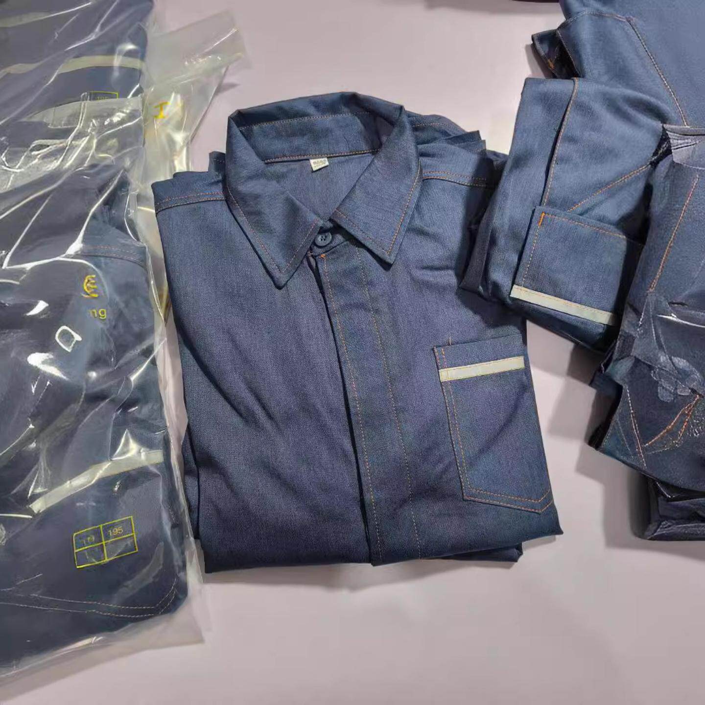 夏装南方电网工作服套装男电焊服电工耐磨耐穿男装工装秋冬款厂服