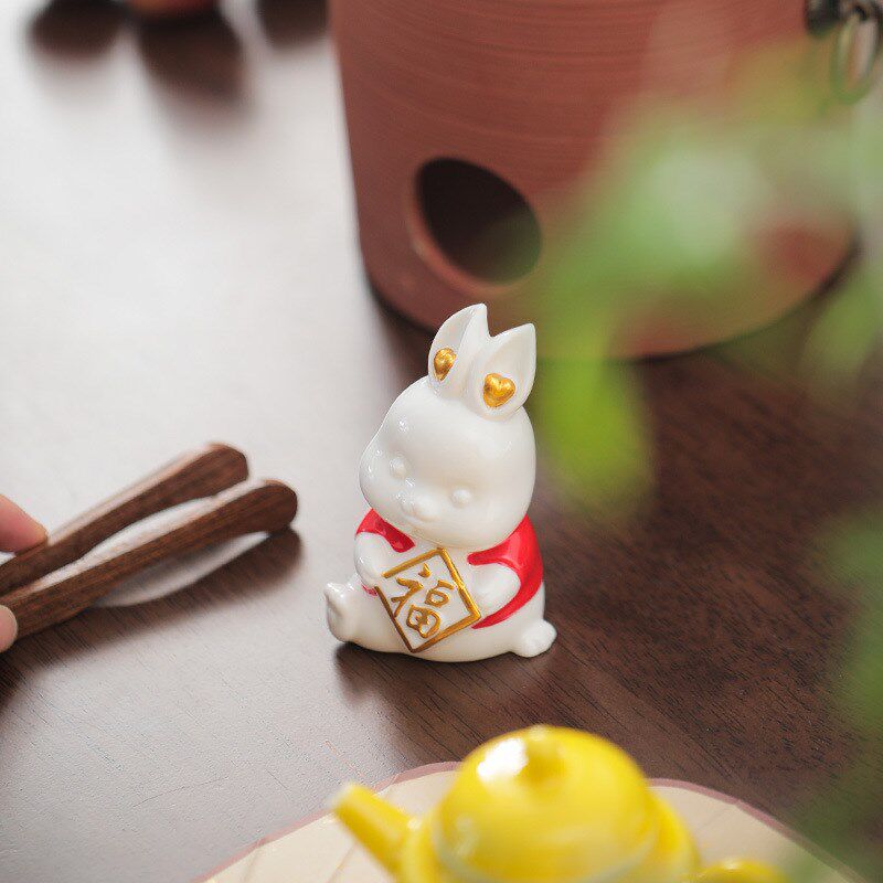 速发可爱动物汽车空调出风口小摆件装饰生品内饰生车车载香薰