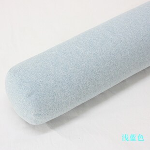 速发纯色仿棉套抱枕麻沙发靠垫腰枕套麻布枕套可圆柱长条枕