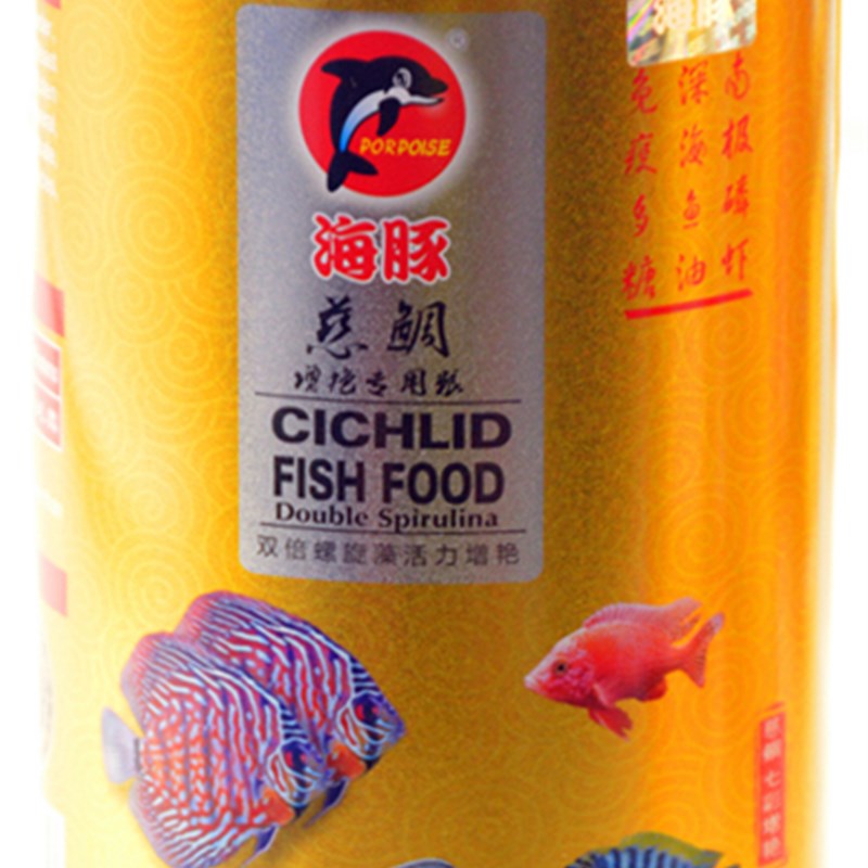 速发慈鲷鱼七彩鱼增艳鱼粮粮鱼饲料型下沉沉缓观赏鱼鱼食鱼粮