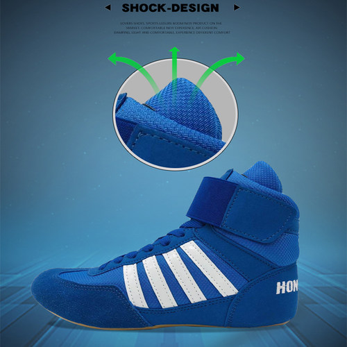 速发,wo,child boxig shoes Rubber outse brthable Wre