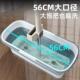 百家好世清洗涮拖把桶长方形塑料大挤水海绵墩布专用家用单桶单卖