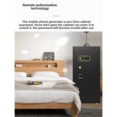 安巩安全之家2025新密码 指纹防盗保险箱大型办公80cm 1.5m