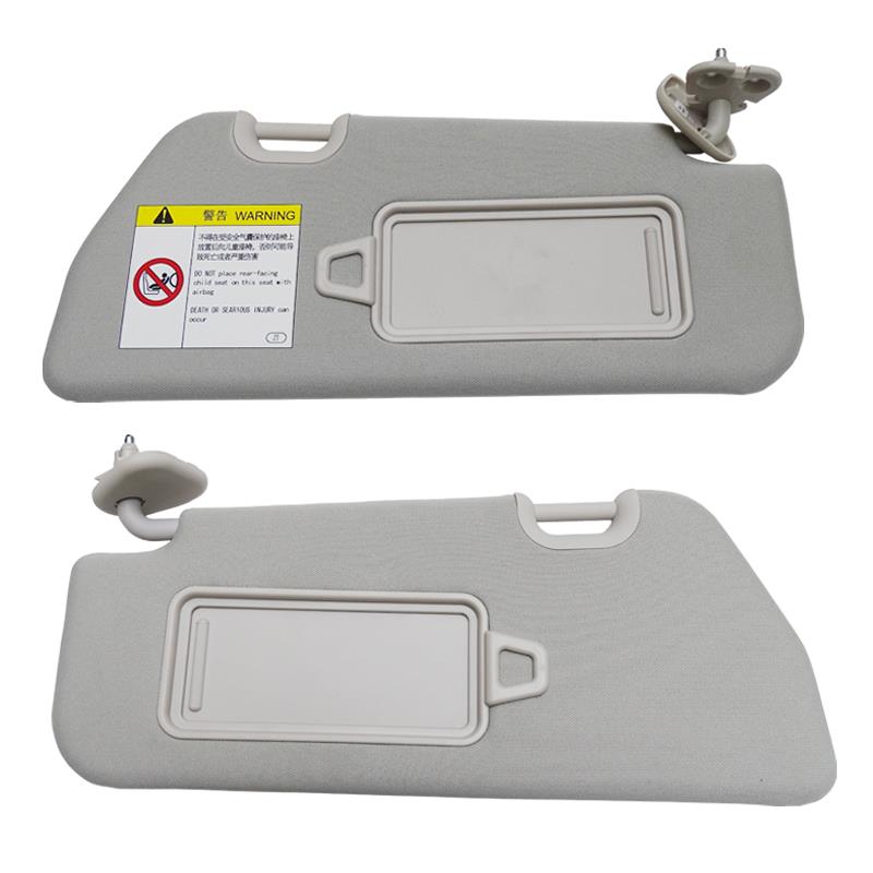 适用于众泰E200电动汽车主副驾驶遮阳板 化妆镜总成 挡光板遮光板