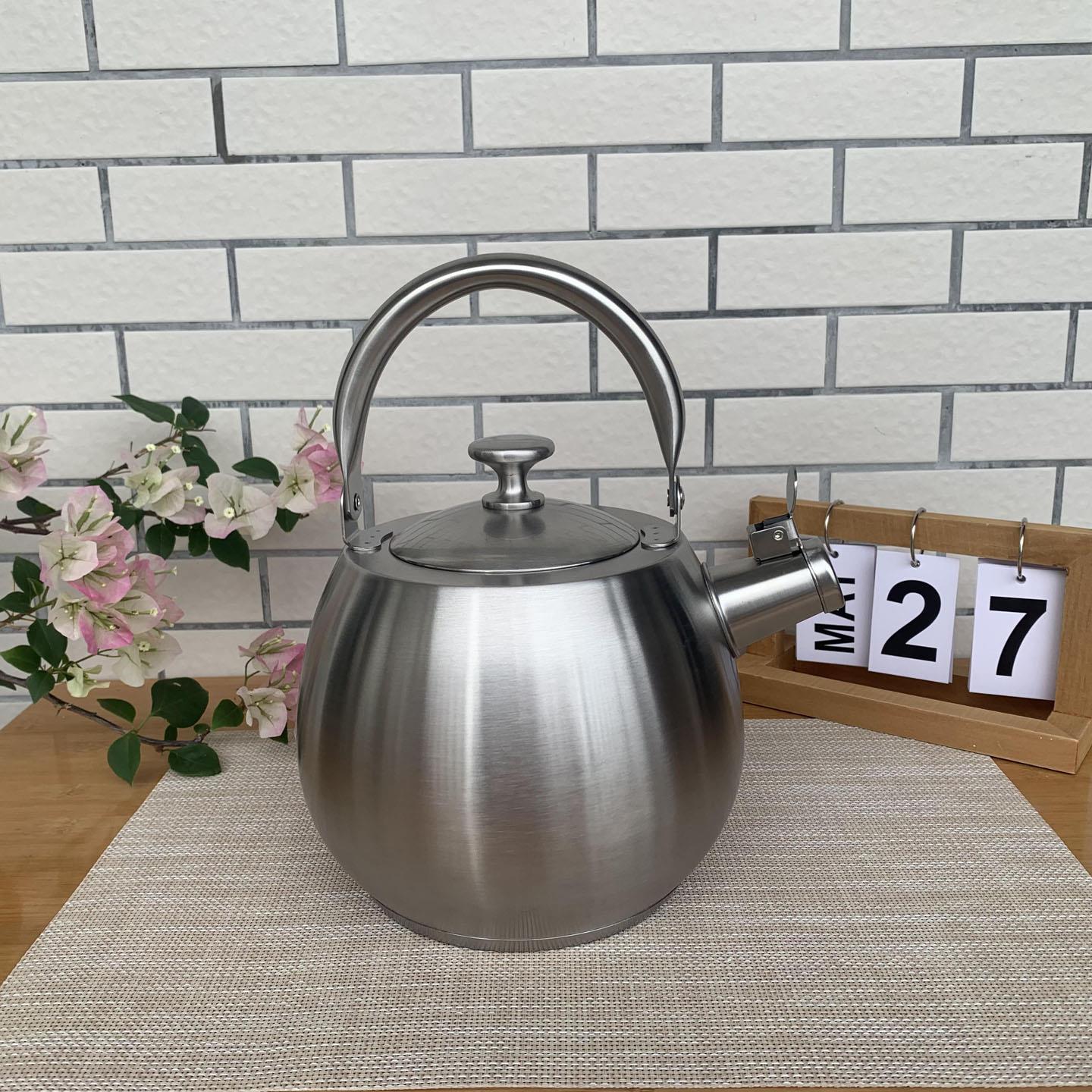 304不锈钢响水壶鸣叫烧水壶开水壶加厚水壶家用大容量汤壶3.5L