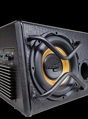 汽车低音炮10寸12V超重低音炮24v600w车载有源大功率低音炮改装炮