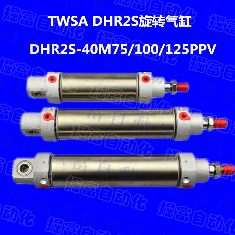 斜臂机械手旋转摆动气缸 TWSA DHR2S-40M75/100/125PPV-B014-B014