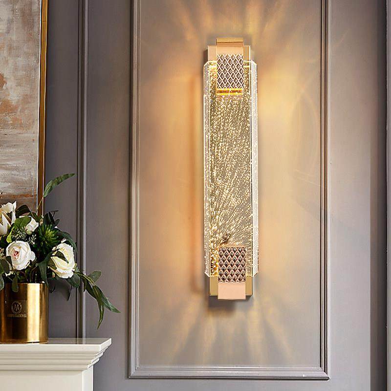 新款星空气泡水晶壁灯轻奢简约大气客厅电视背景墙卧室床头走道灯,家装灯饰光源,壁灯,淘宝优惠券,粉丝福利购,淘宝优惠卷