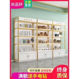 轻奢展示柜货架美发产品陈列柜母婴店样品美容院化妆品多层置物架